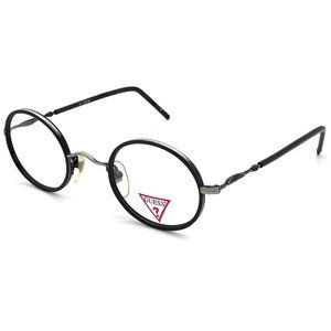 Round vintage eyeglasses by Guess, Italy